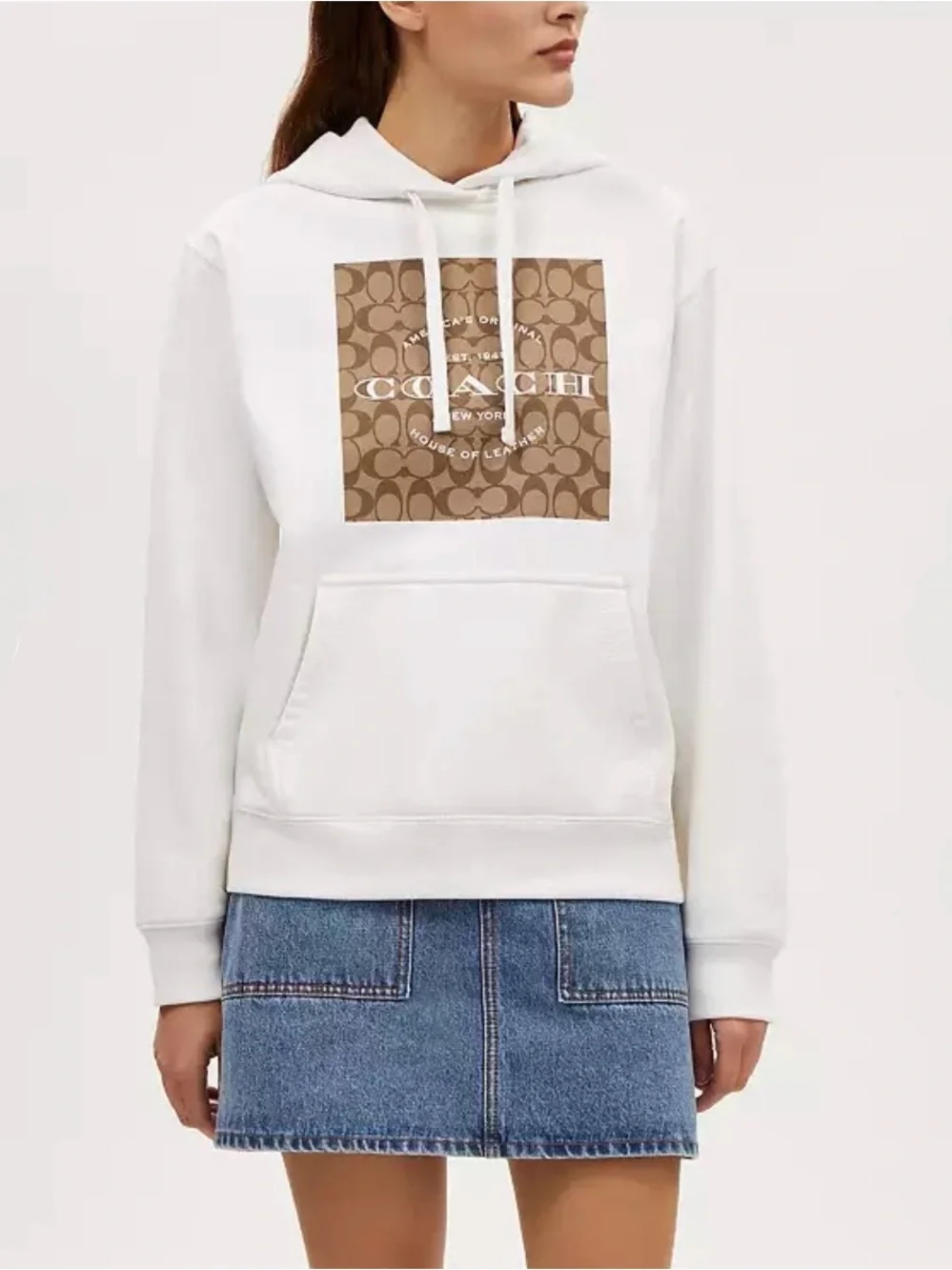 Coach Signature Square Hoodie